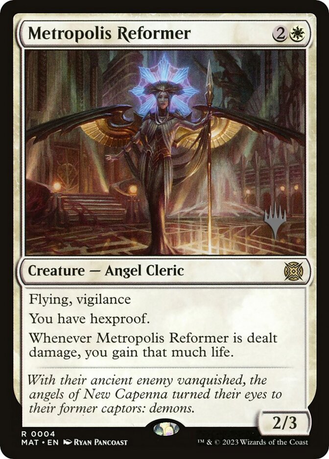 Metropolis Reformer, March of the Machine: The Aftermath Promos · 0004