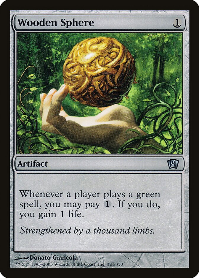 Wooden Sphere, Eighth Edition · 321-star