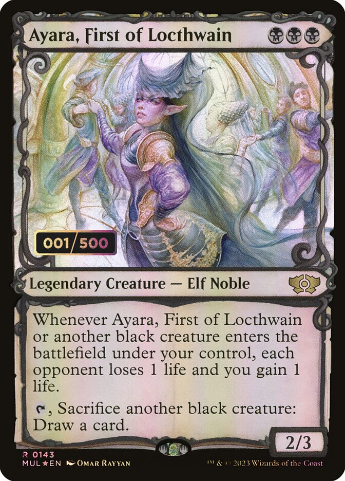 Ayara, First of Locthwain, Multiverse Legends · 143z
