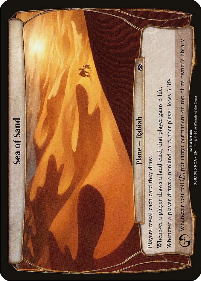 Sea of Sand, Planechase Anthology Planes · 068/086