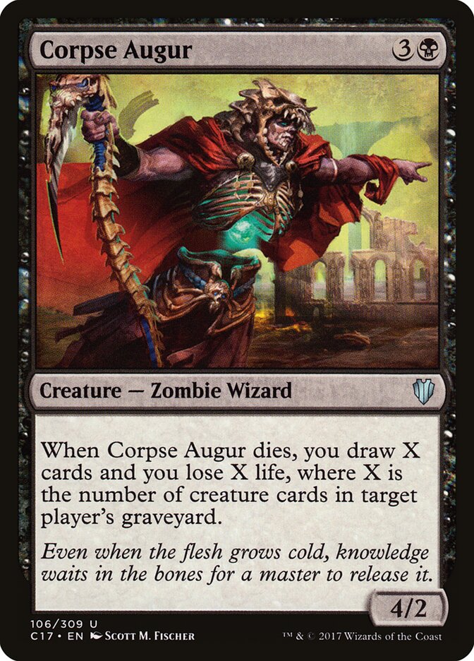 Corpse Augur, Commander 2017 · 106/309