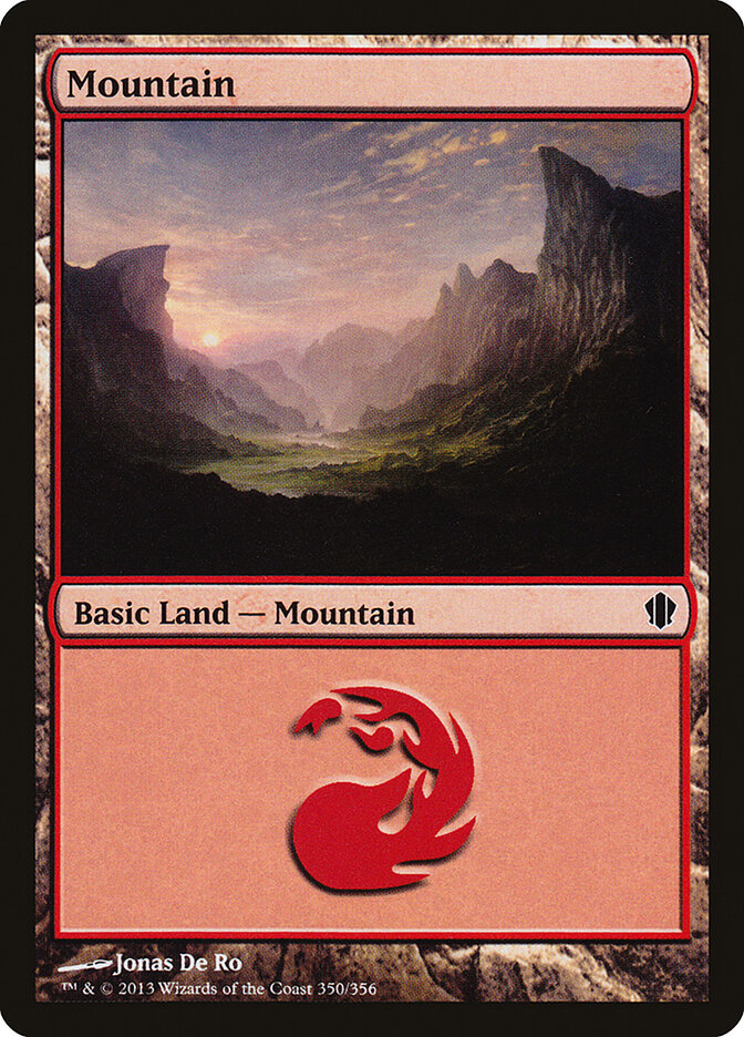 Mountain, Commander 2013 · 350/356