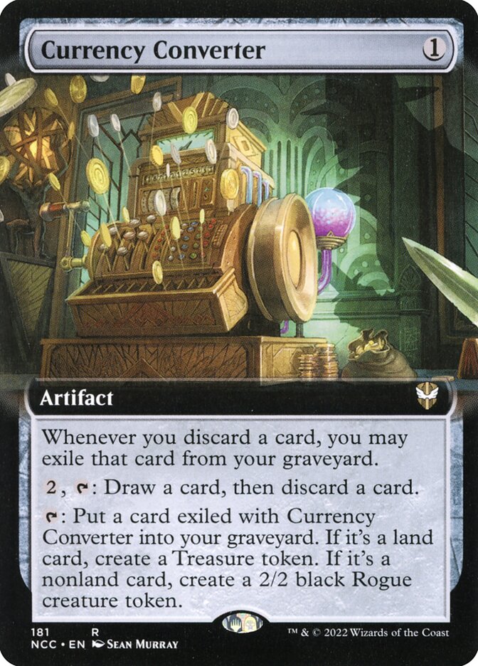 Currency Converter, New Capenna Commander · 181