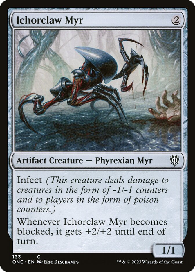Ichorclaw Myr, Phyrexia: All Will Be One Commander · 133