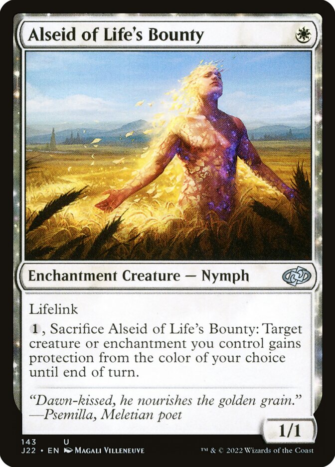 Alseid of Life's Bounty, Jumpstart 2022 · 143