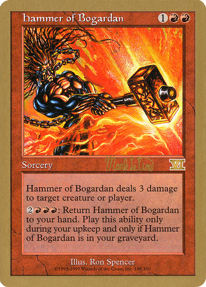 Hammer of Bogardan, World Championship Decks 1999 · mlp188