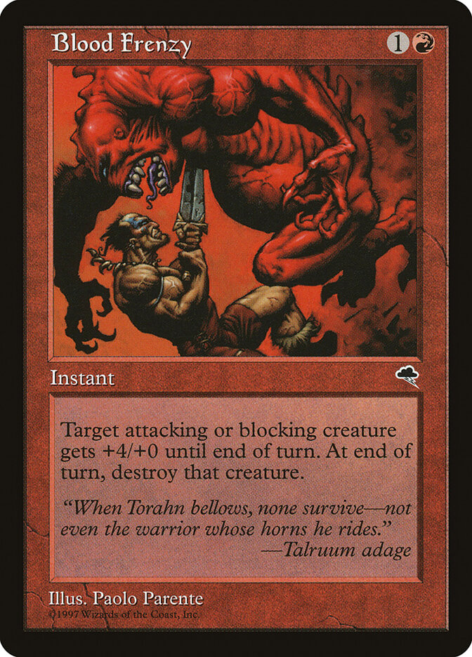 Blood Frenzy, Tempest · 164