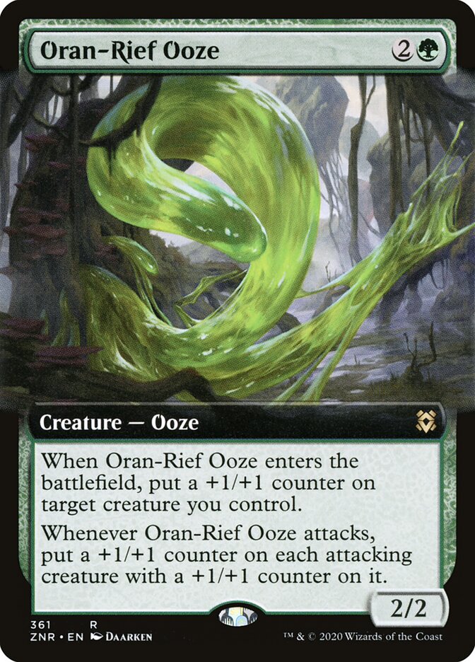 Oran-Rief Ooze, Zendikar Rising · 361