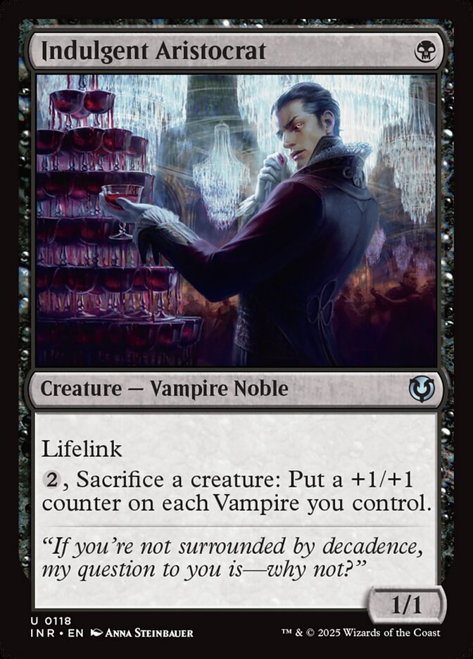 Indulgent Aristocrat, Innistrad Remastered · 0118
