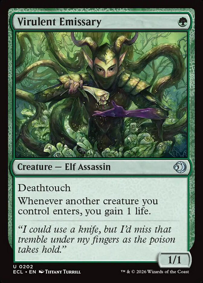Virulent Emissary, Lorwyn Eclipsed · 0202