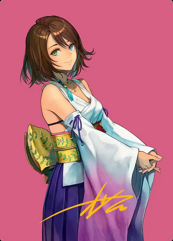 Yuna, Hope of Spira // Yuna, Hope of Spira, Final Fantasy Art Series · 0048