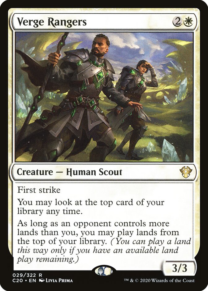 Verge Rangers, Commander 2020 · 029/322