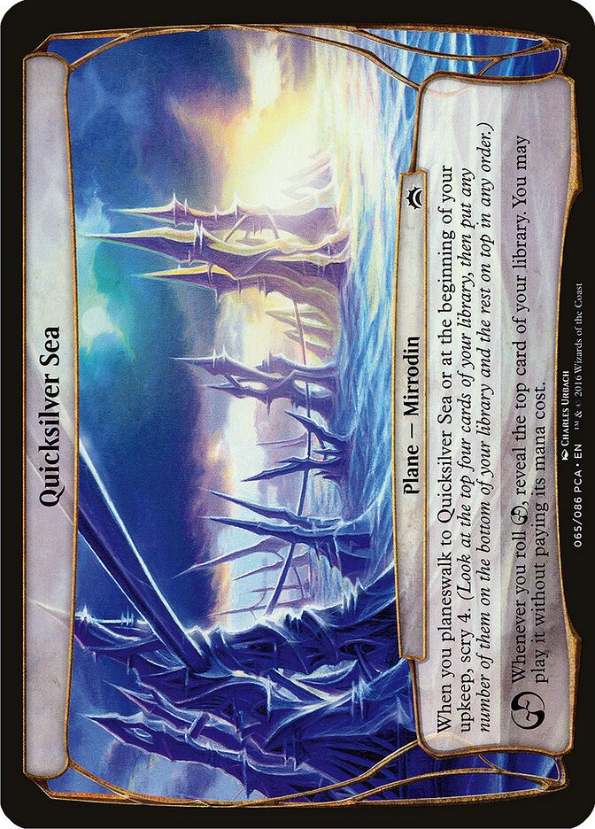 Quicksilver Sea, Planechase Anthology Planes · 065/086