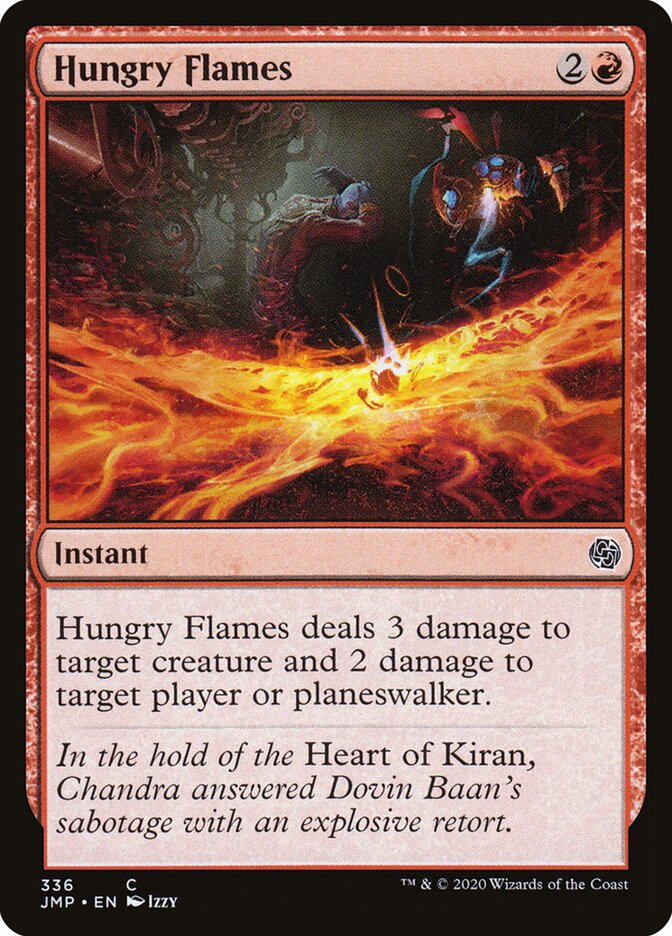 Hungry Flames, Jumpstart · 336