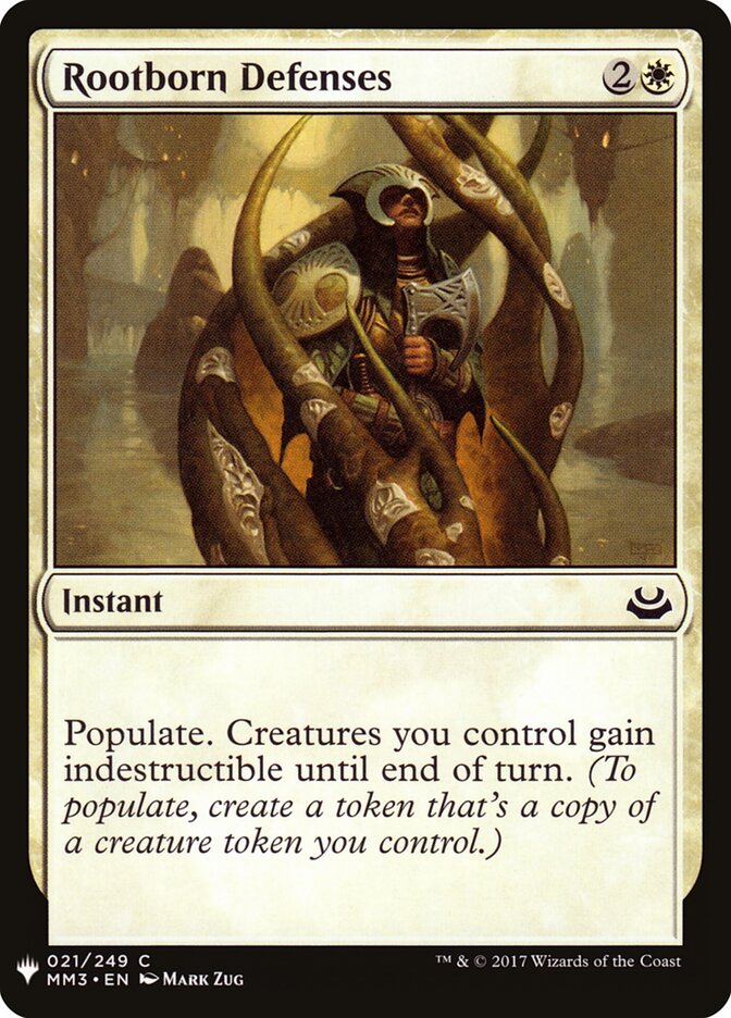 Rootborn Defenses, The List · mm3-21