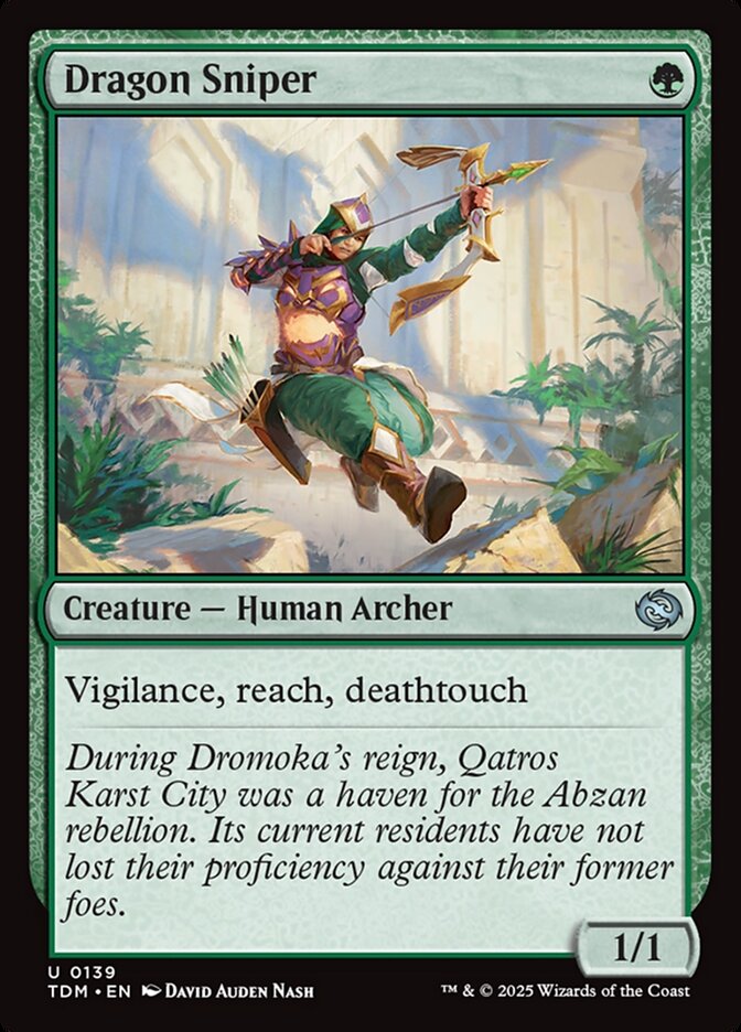 Dragon Sniper, Tarkir: Dragonstorm · 0139
