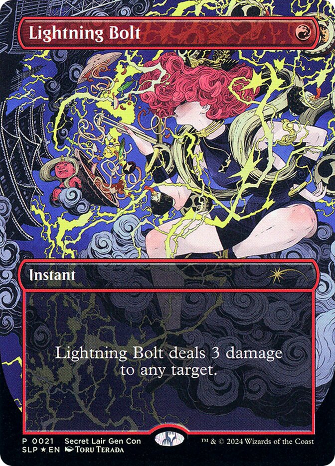 Lightning Bolt, Secret Lair Promo · 021