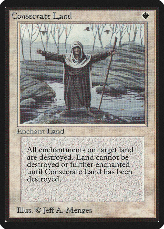 Consecrate Land, Limited Edition Beta · 15
