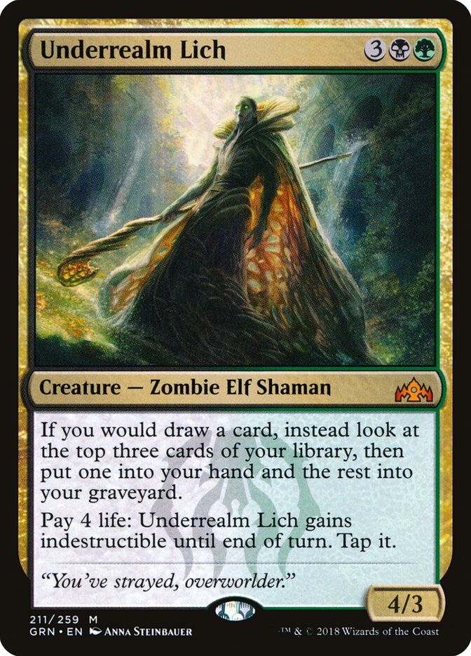 Underrealm Lich, Guilds of Ravnica · 211/259