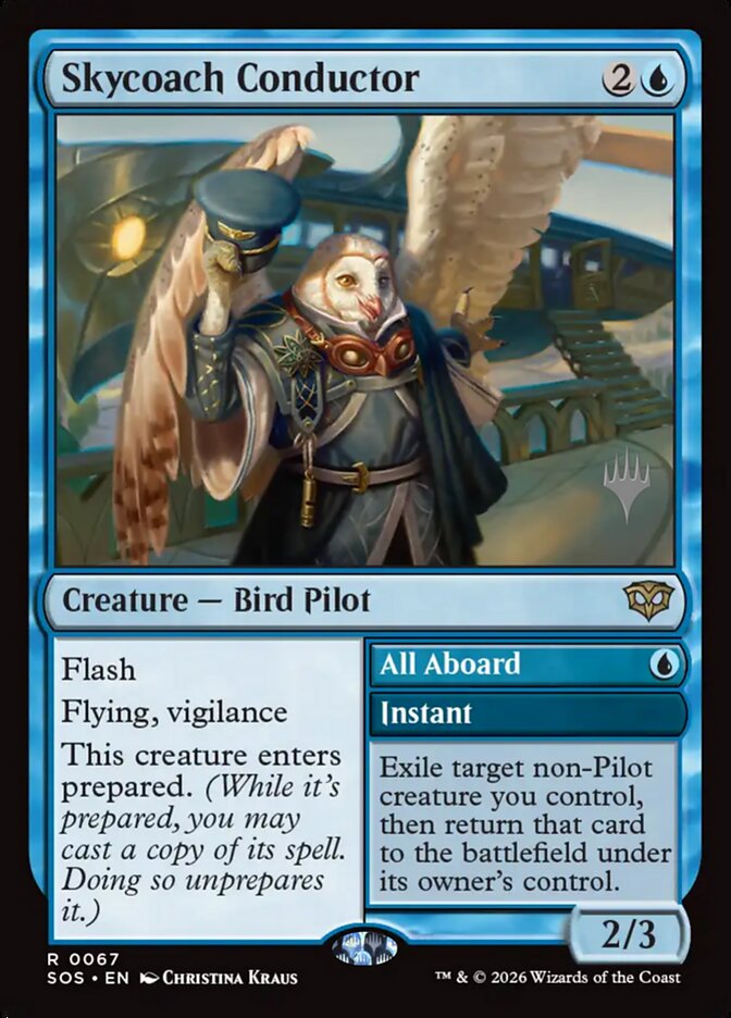 Skycoach Conductor // All Aboard, Secrets of Strixhaven Promos · 0067