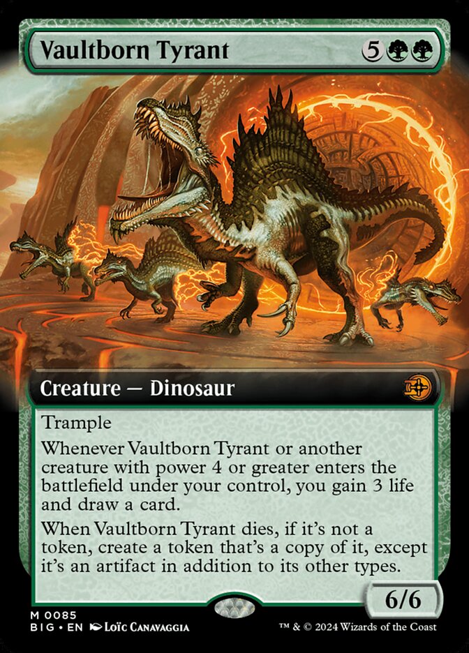 Vaultborn Tyrant, The Big Score · 0085