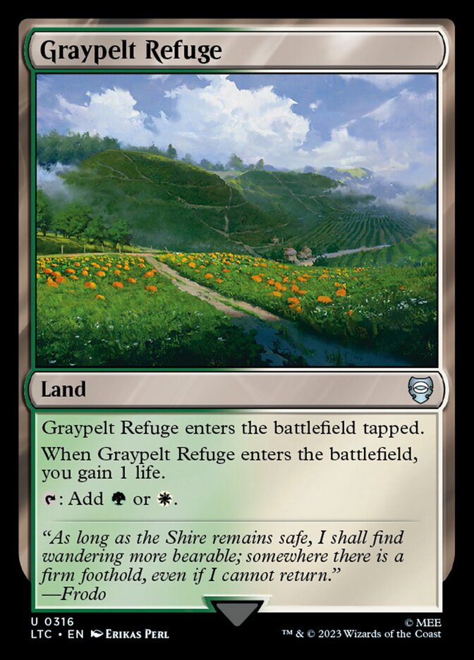 Graypelt Refuge, Tales of Middle-earth Commander · 0316