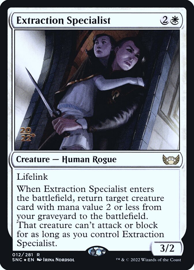 Extraction Specialist, Streets of New Capenna Promos · 012/281