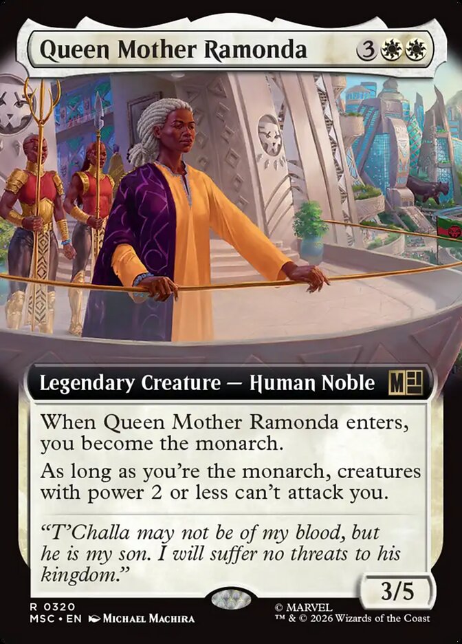 Queen Mother Ramonda, Marvel Super Heroes Commander · 0320