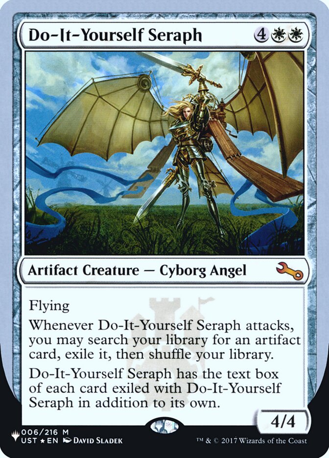 Do-It-Yourself Seraph, The List (Unfinity Foil Edition) · 2
