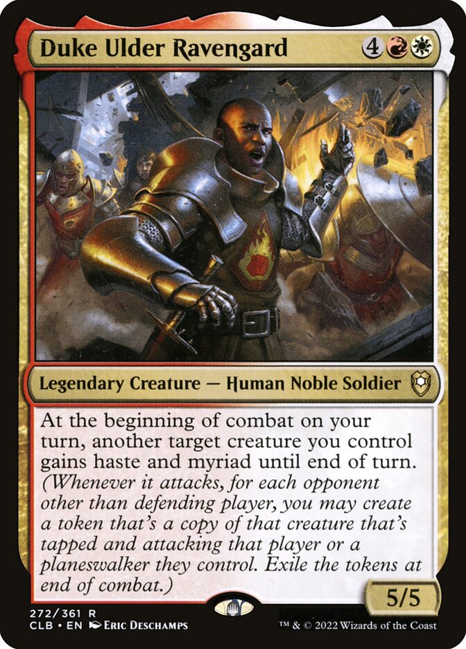 Duke Ulder Ravengard, Commander Legends: Battle for Baldur's Gate · 272/361
