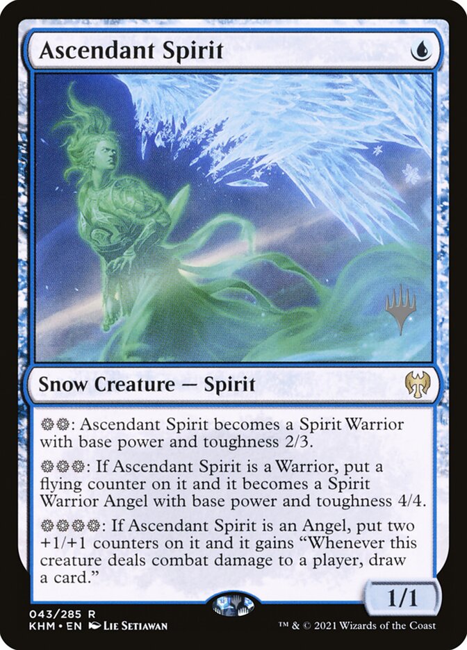 Ascendant Spirit, Kaldheim Promos · 043/285