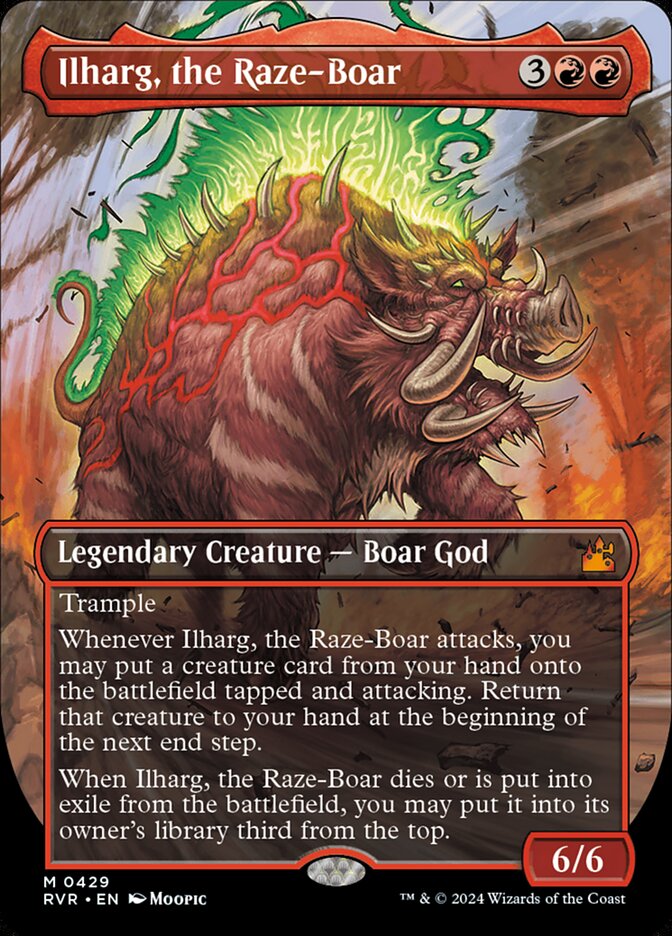 Ilharg, the Raze-Boar, Ravnica Remastered · 0429