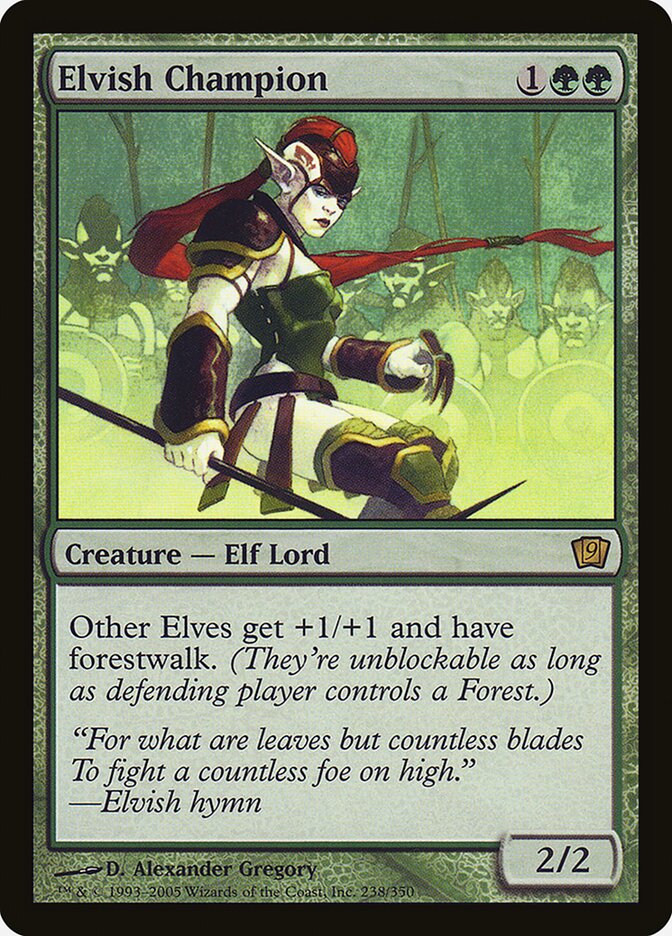 Elvish Champion, Ninth Edition · 238-star