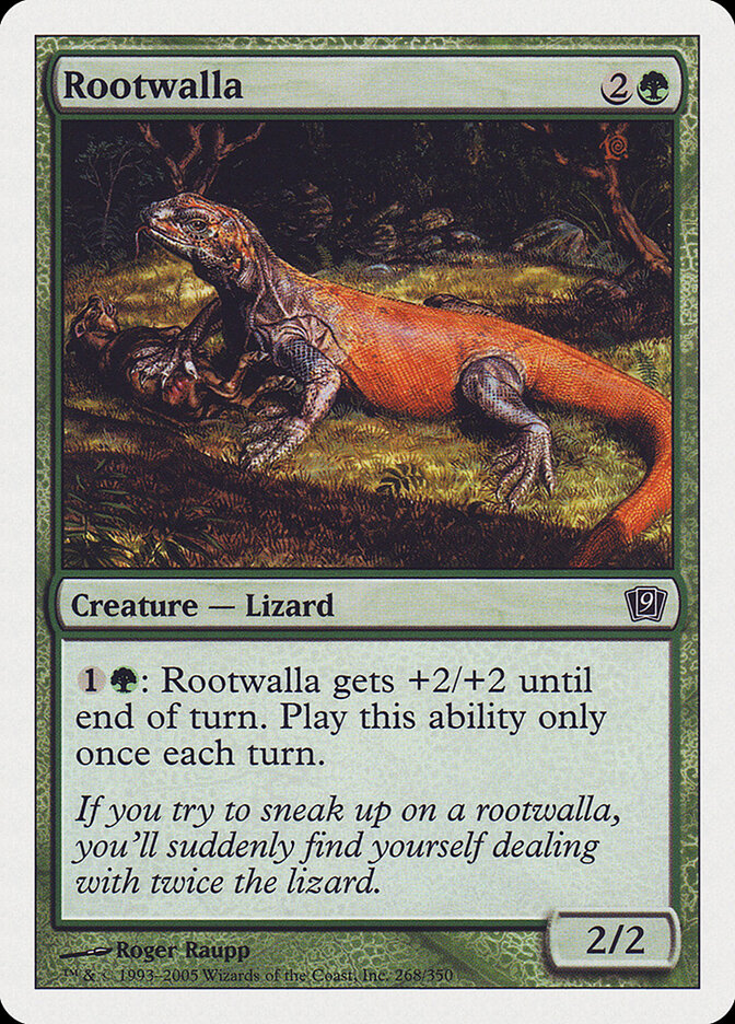 Rootwalla, Ninth Edition · 268/350