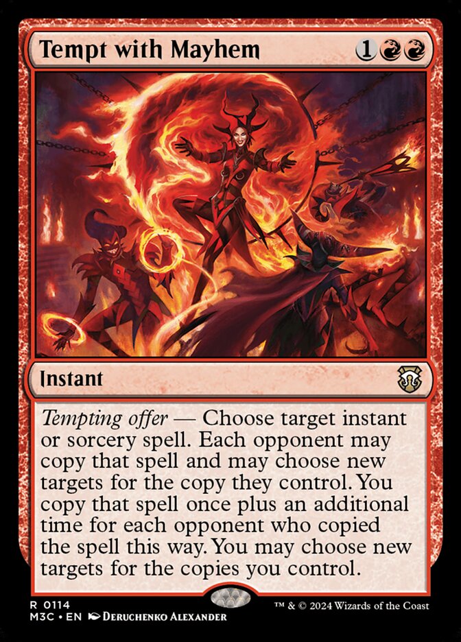 Tempt with Mayhem, Modern Horizons 3 Commander · 0114