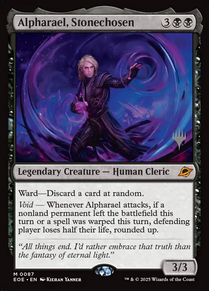 Alpharael, Stonechosen, Edge of Eternities Promos · 0087