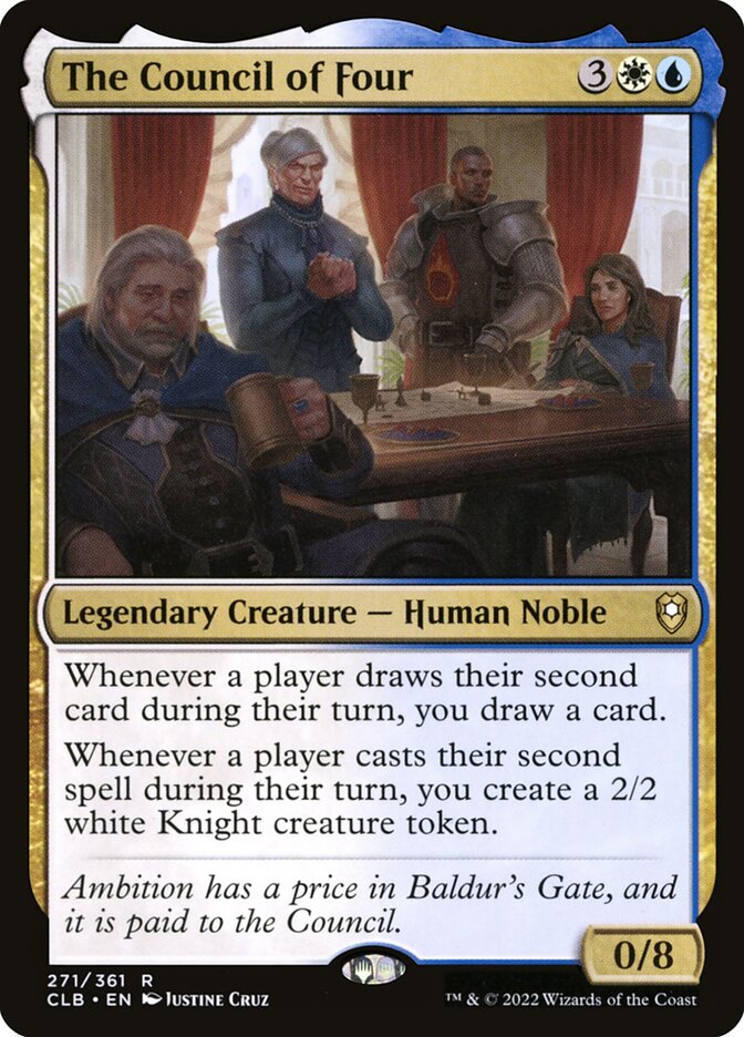 The Council of Four, Commander Legends: Battle for Baldur's Gate · 271/361