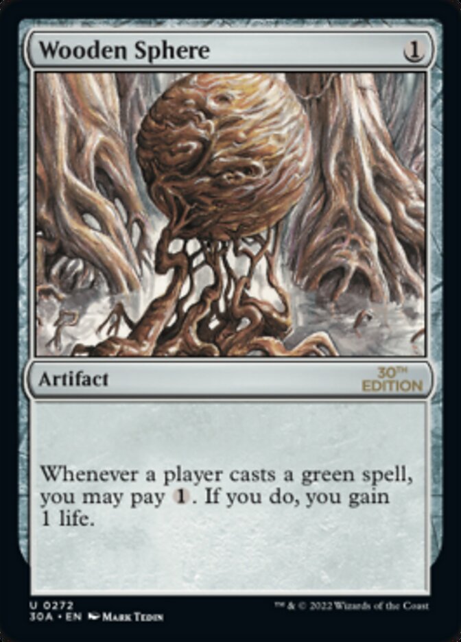 Wooden Sphere, 30th Anniversary Edition · 272/594