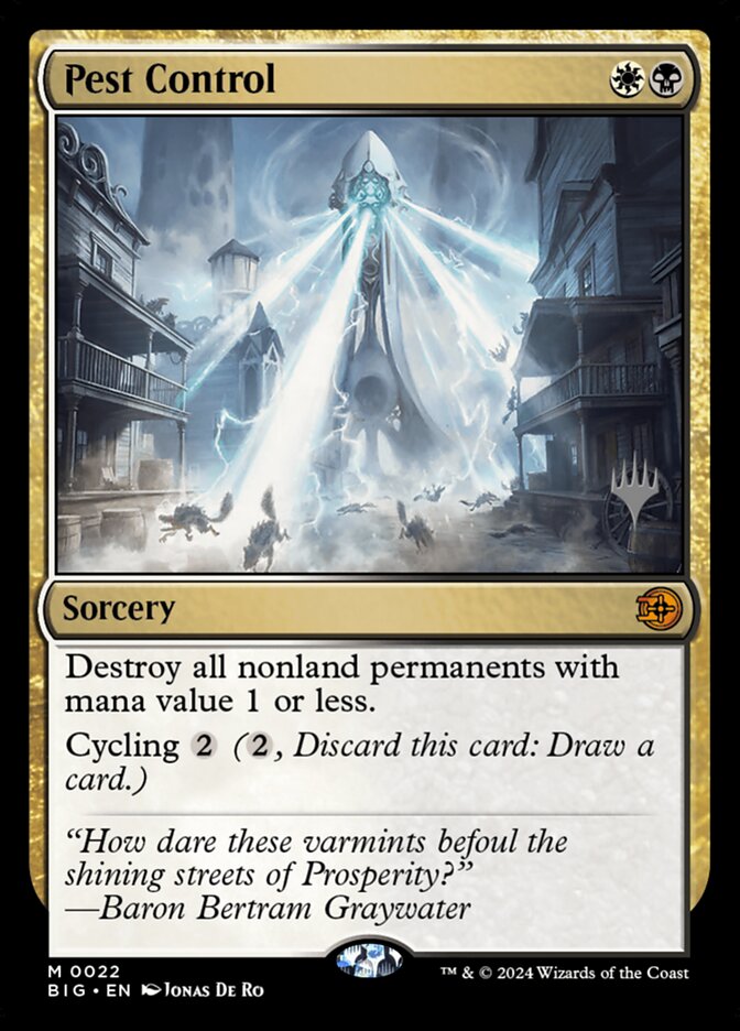 Pest Control, The Big Score Promos · 0022