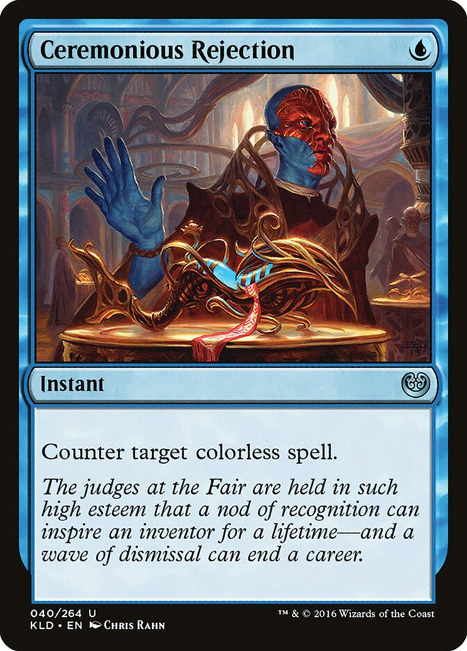 Ceremonious Rejection, Kaladesh · 040/264