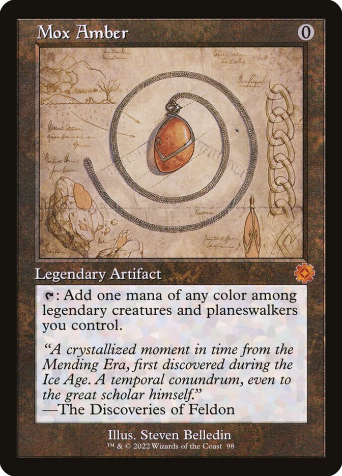 Mox Amber, The Brothers' War Retro Artifacts · 098