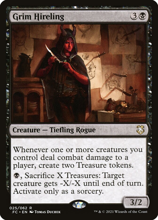 Grim Hireling, Forgotten Realms Commander · 025/062