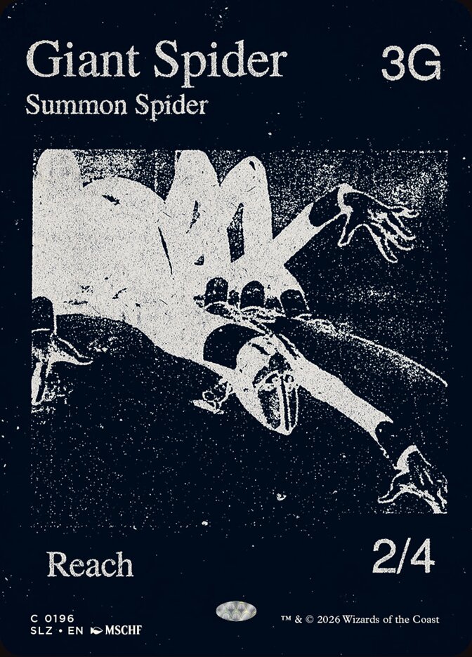 Giant Spider, The Zeta Set · 0196