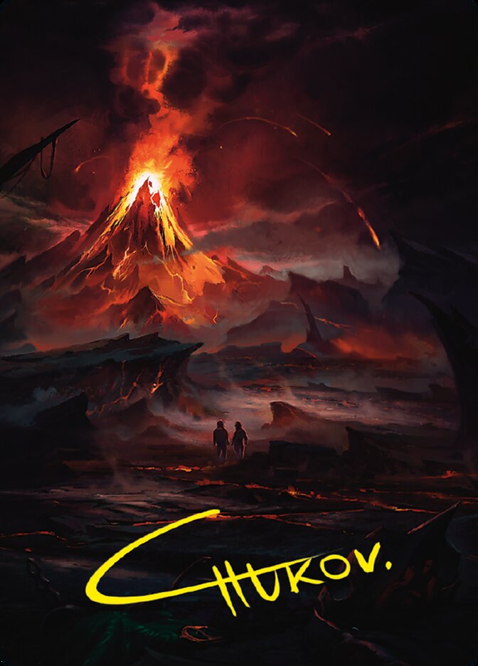 Valley of Gorgoroth // Valley of Gorgoroth, Tales of Middle-earth Art Series · 0080
