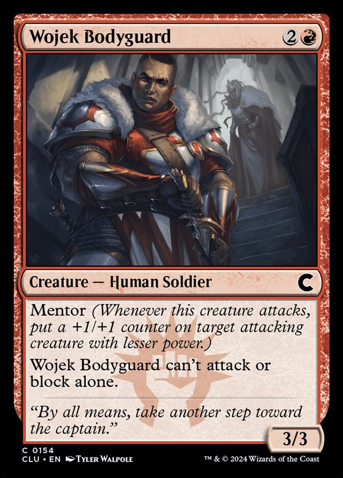 Wojek Bodyguard, Ravnica: Clue Edition · 0154