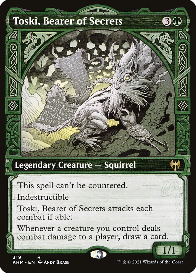 Toski, Bearer of Secrets, Kaldheim · 319