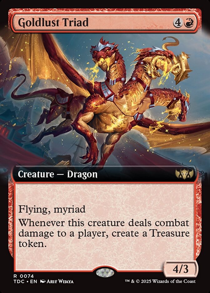 Goldlust Triad, Tarkir: Dragonstorm Commander · 0074