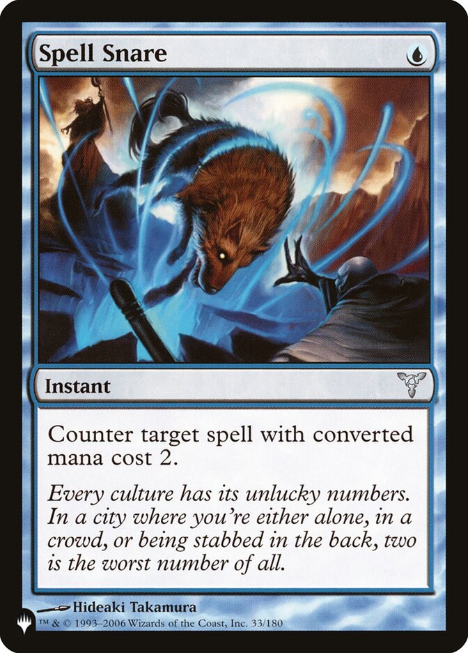 Spell Snare, The List · dis-33