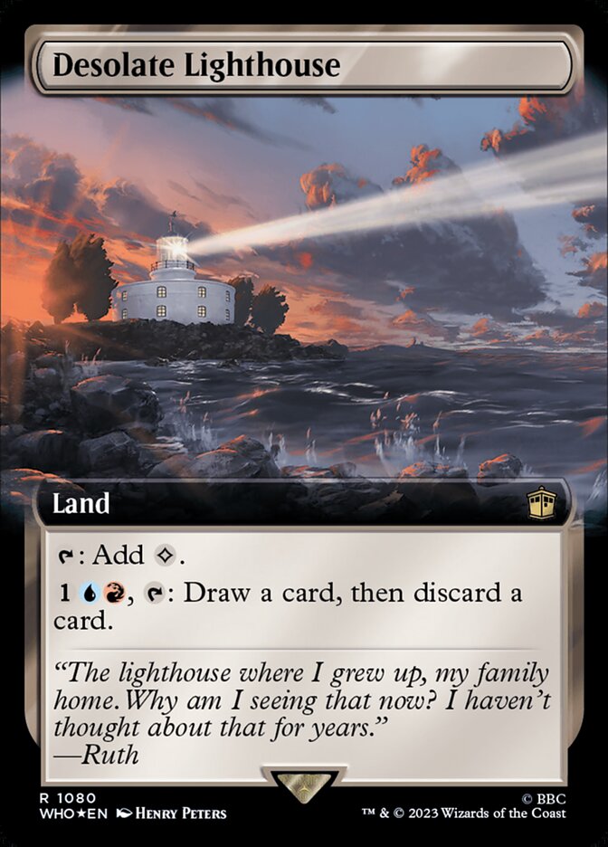 Desolate Lighthouse, Doctor Who · 1080