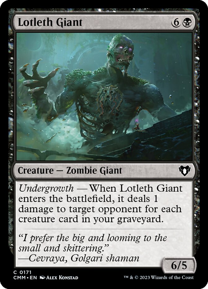 Lotleth Giant, Commander Masters · 0171